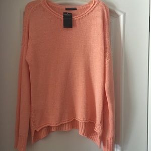 New Brandy Melville Chunky Sweater in Coral